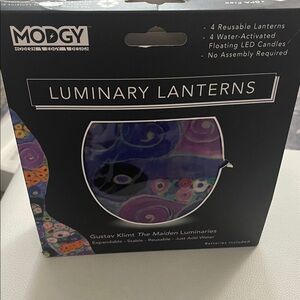 Modgy Luminary Lanterns with LED Candles